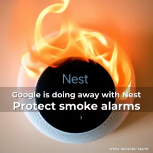 Artistic representation for Google is doing away with Nest Protect smoke alarms
