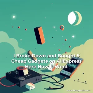 Artistic representation for I Broke Down and Bought 5 Cheap Gadgets on AliExpress Here How It Went
