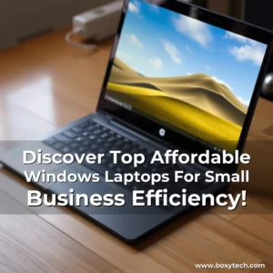 Artistic representation for Discover Top Affordable Windows Laptops For Small Business Efficiency!