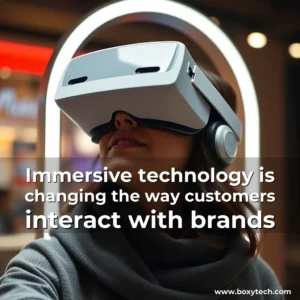 Artistic representation for Immersive technology is changing the way customers interact with brands