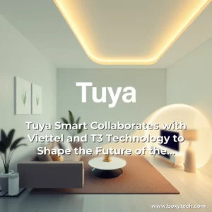 Artistic representation for Tuya Smart Collaborates with Viettel and T3 Technology to Shape the Future of the Southeast Asian Smart Home Market