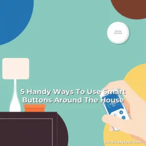 Artistic representation for 5 Handy Ways To Use Smart Buttons Around The House