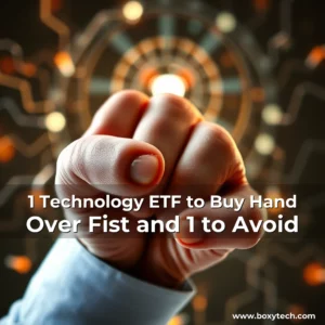 Artistic representation for 1 Technology ETF to Buy Hand Over Fist and 1 to Avoid