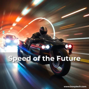 Artistic representation for Speed of the Future