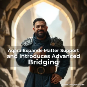 Artistic representation for Aqara Expands Matter Support and Introduces Advanced Bridging