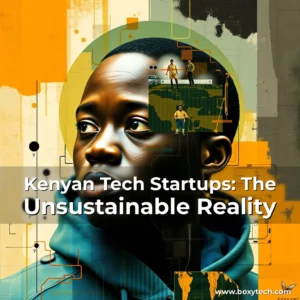 Artistic representation for Kenyan Tech Startups: The Unsustainable Reality