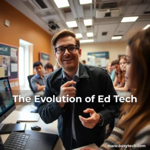 Artistic representation for The Evolution of Ed Tech