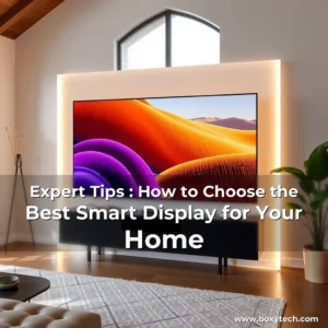 Artistic representation for Expert Tips : How to Choose the Best Smart Display for Your Home