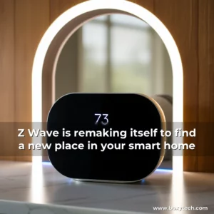 Artistic representation for Z Wave is remaking itself to find a new place in your smart home