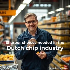 Artistic representation for Sharper choices needed in the Dutch chip industry