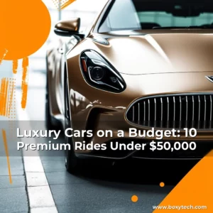 Artistic representation for Luxury Cars on a Budget: 10 Premium Rides Under $50,000