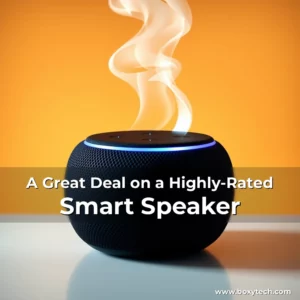 Artistic representation for A Great Deal on a Highly-Rated Smart Speaker
