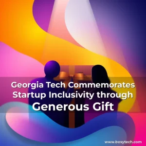 Artistic representation for Georgia Tech Commemorates Startup Inclusivity through Generous Gift