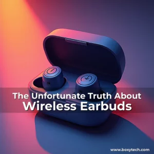Artistic representation for The Unfortunate Truth About Wireless Earbuds