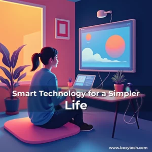 Artistic representation for Smart Technology for a Simpler Life