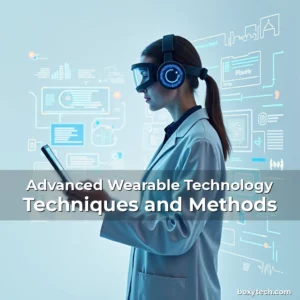 Artistic representation for Advanced Wearable Technology Techniques and Methods