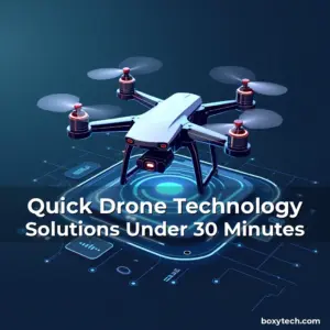 Artistic representation for Quick Drone Technology Solutions Under 30 Minutes
