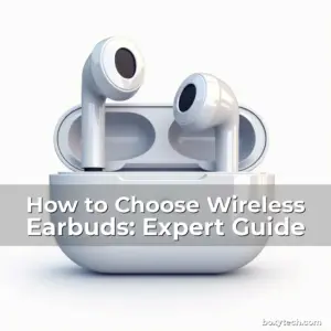 Artistic representation for How to Choose Wireless Earbuds: Expert Guide