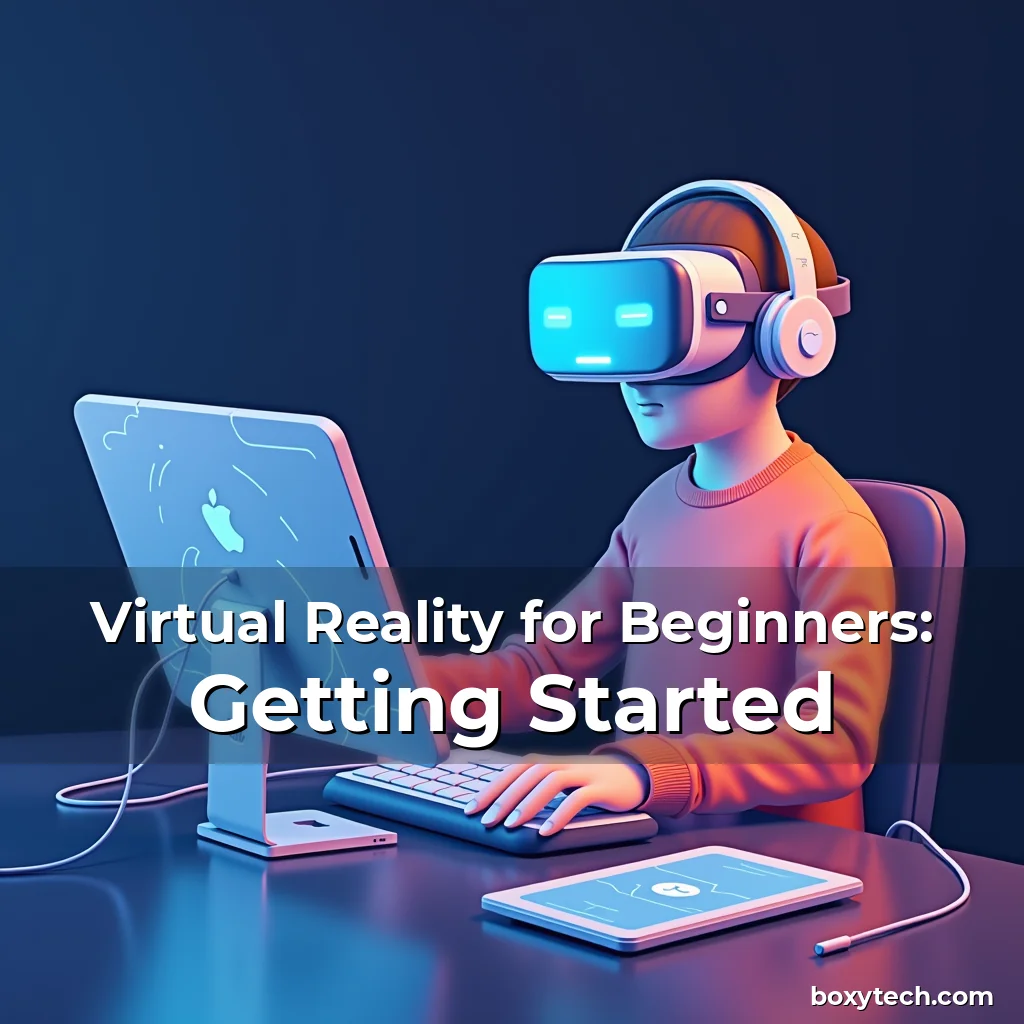 Artistic representation for Virtual Reality for Beginners: Getting Started