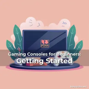 Artistic representation for Gaming Consoles for Beginners: Getting Started