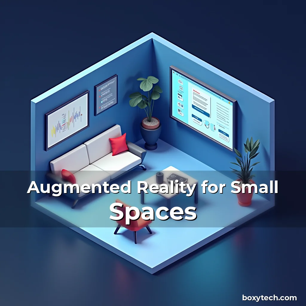Artistic representation for Augmented Reality for Small Spaces