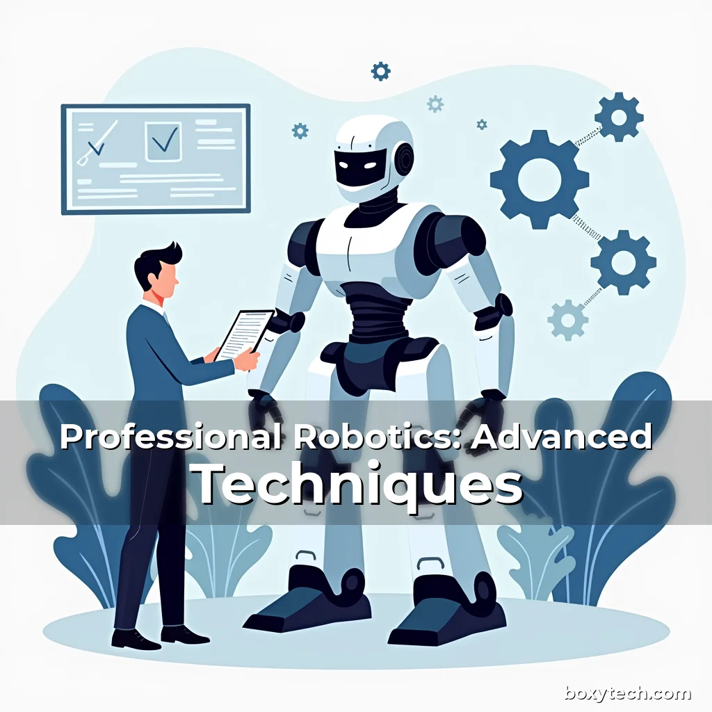 Artistic representation for Professional Robotics: Advanced Techniques