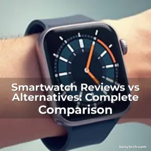 Artistic representation for Smartwatch Reviews vs Alternatives: Complete Comparison