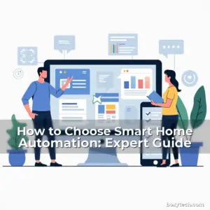 Artistic representation for How to Choose Smart Home Automation: Expert Guide