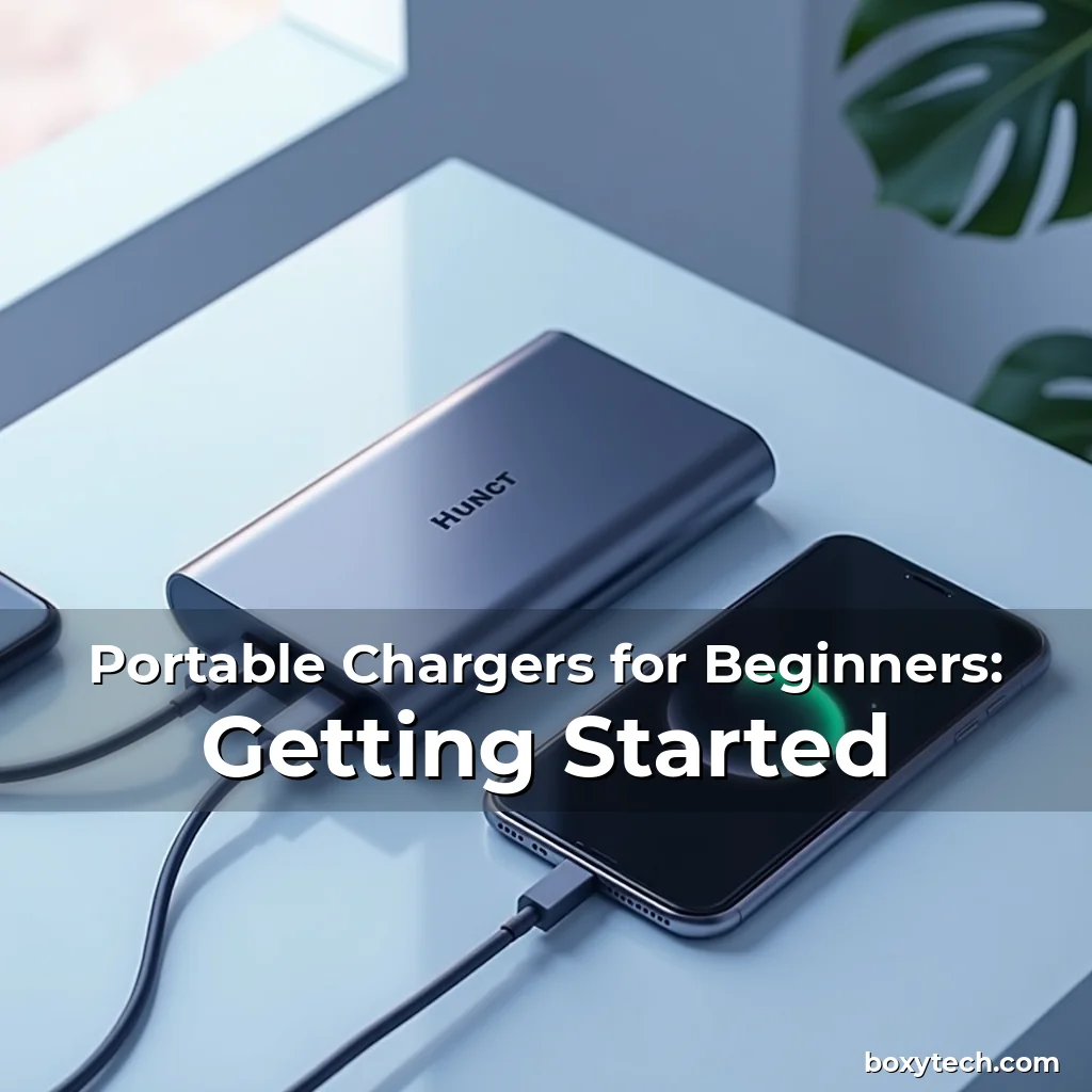 Artistic representation for Portable Chargers for Beginners: Getting Started