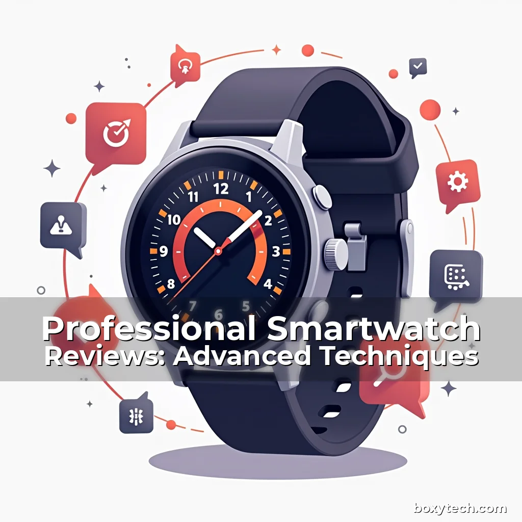 Artistic representation for Professional Smartwatch Reviews: Advanced Techniques