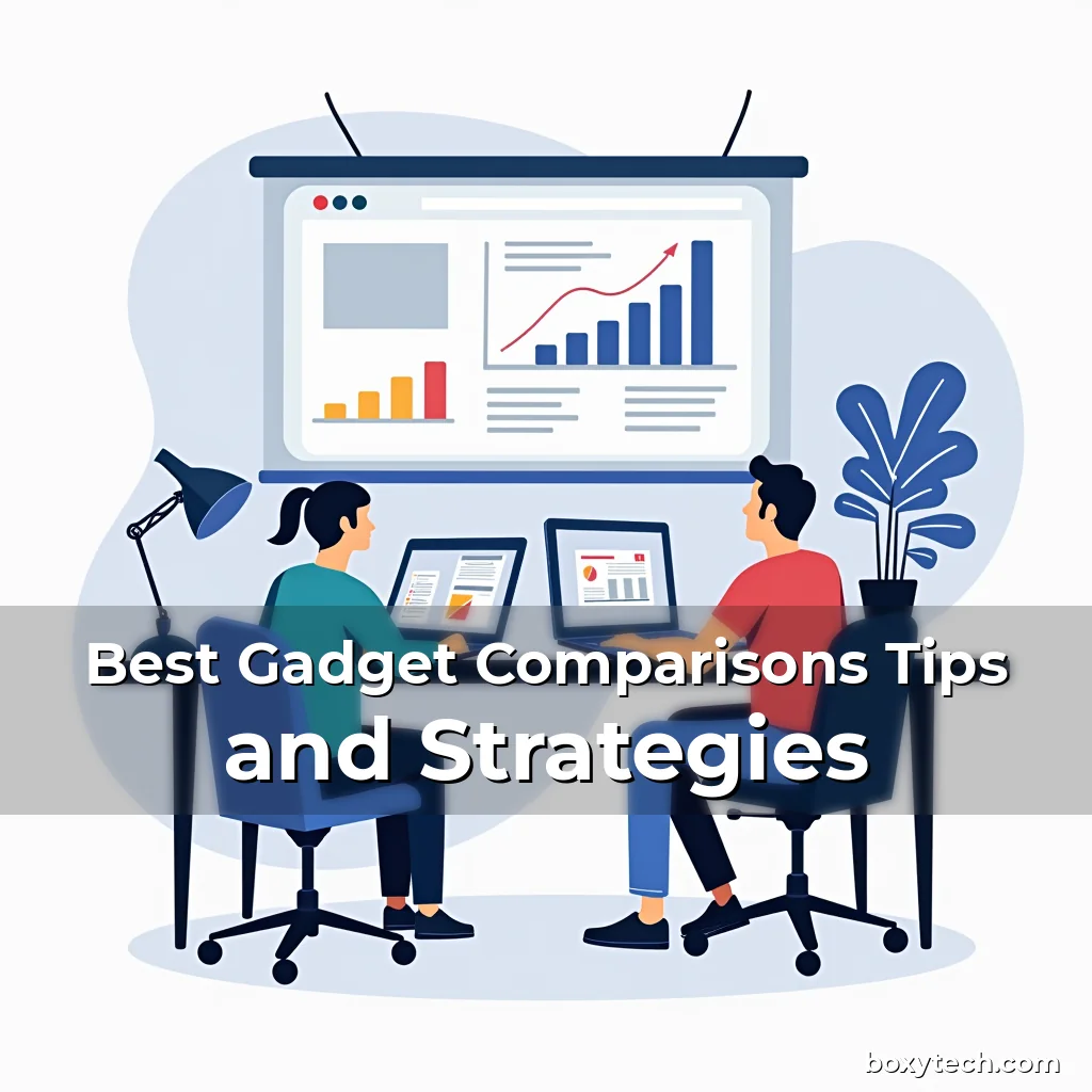 Artistic representation for Best Gadget Comparisons Tips and Strategies