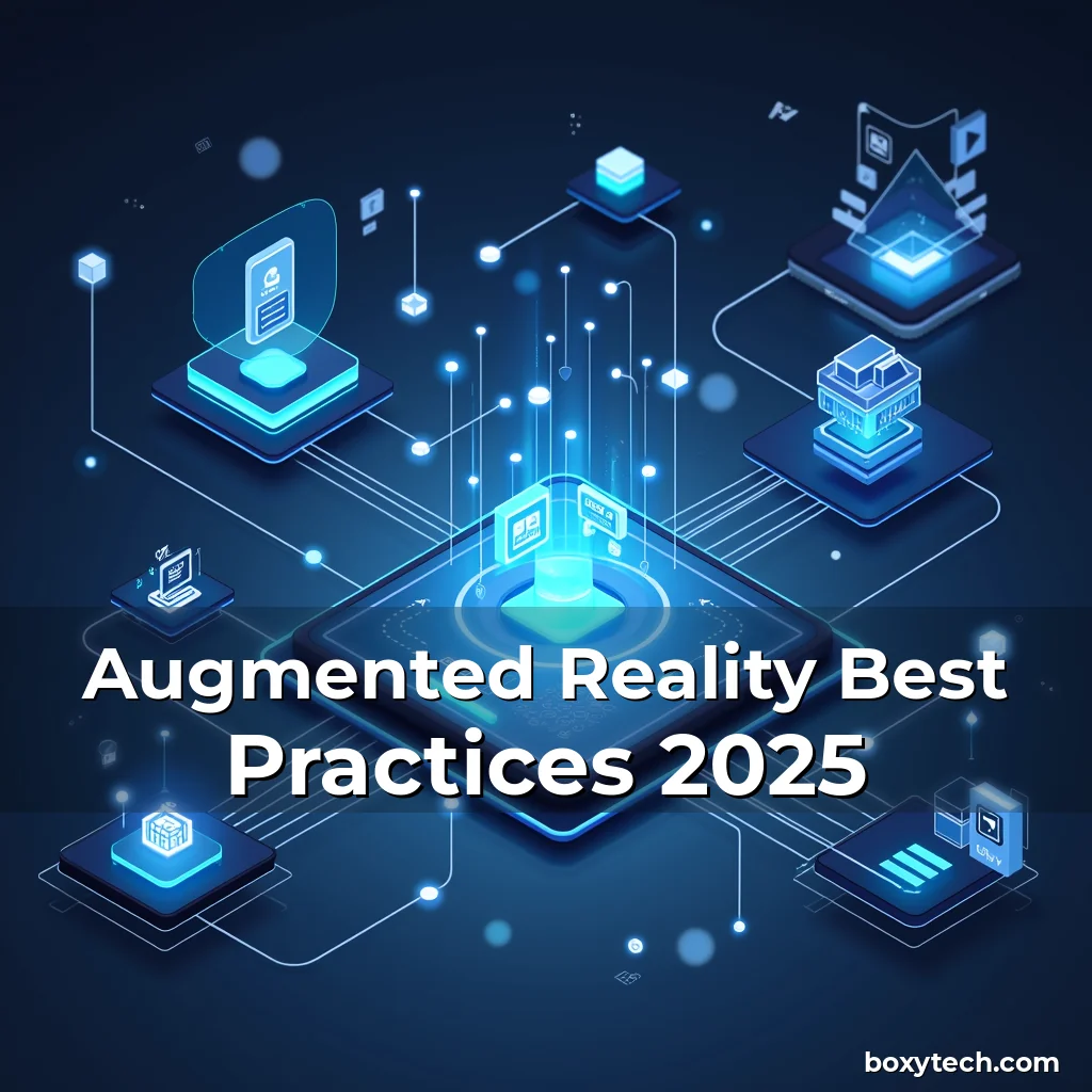 Artistic representation for Augmented Reality Best Practices 2025