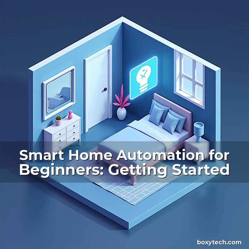 Artistic representation for Smart Home Automation for Beginners: Getting Started