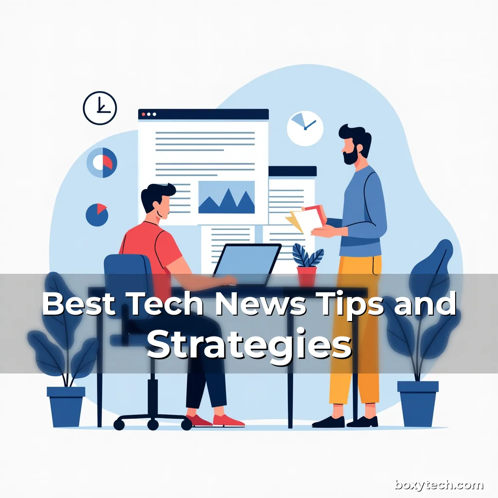 Artistic representation for Best Tech News Tips and Strategies
