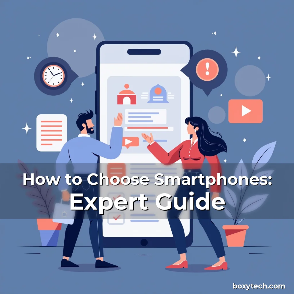 Artistic representation for How to Choose Smartphones: Expert Guide