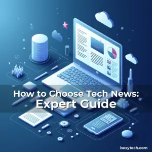 Artistic representation for How to Choose Tech News: Expert Guide