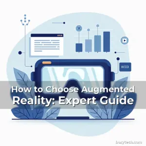 Artistic representation for How to Choose Augmented Reality: Expert Guide