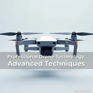 Artistic representation for Professional Drone Technology: Advanced Techniques