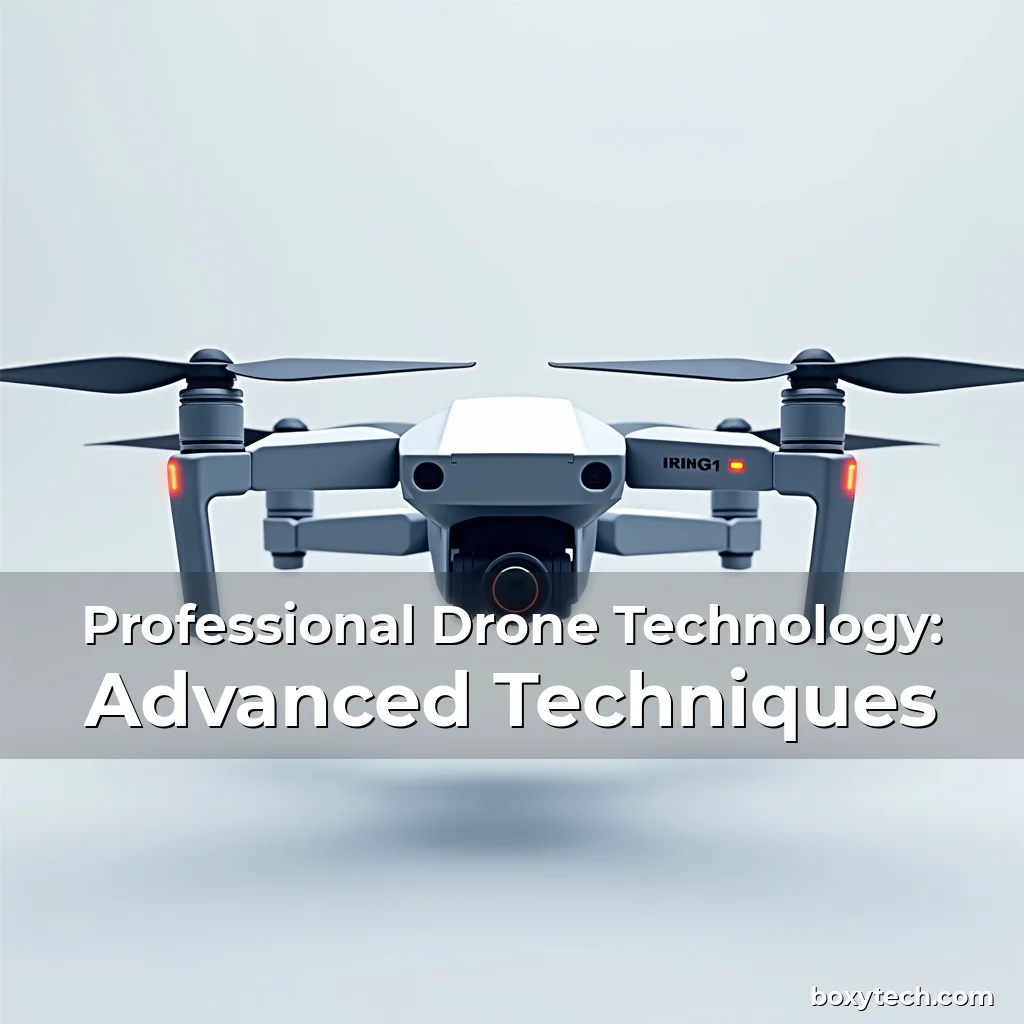 Artistic representation for Professional Drone Technology: Advanced Techniques