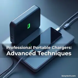 Artistic representation for Professional Portable Chargers: Advanced Techniques