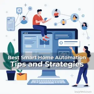 Artistic representation for Best Smart Home Automation Tips and Strategies