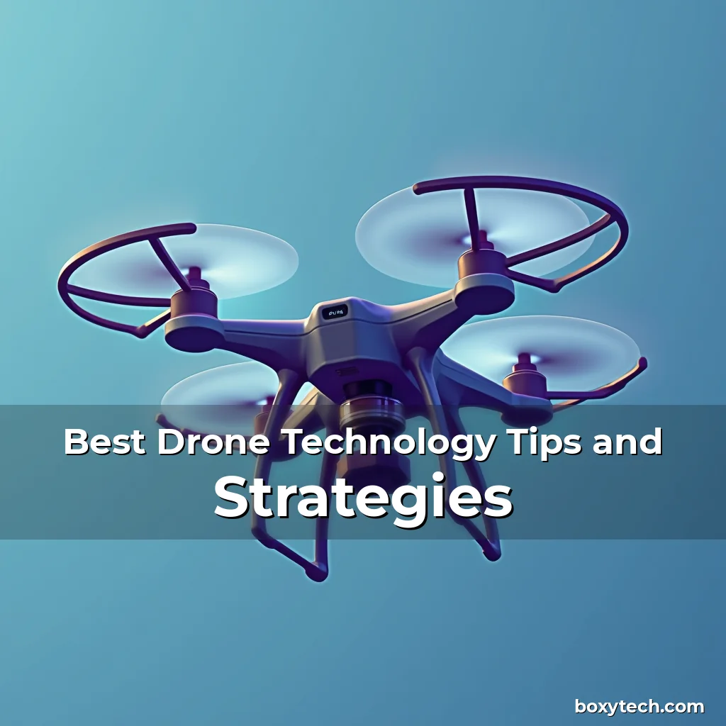 Artistic representation for Best Drone Technology Tips and Strategies
