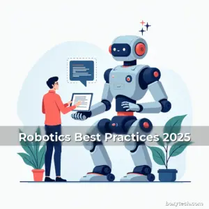 Artistic representation for Robotics Best Practices 2025