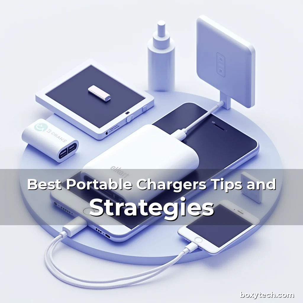 Artistic representation for Best Portable Chargers Tips and Strategies