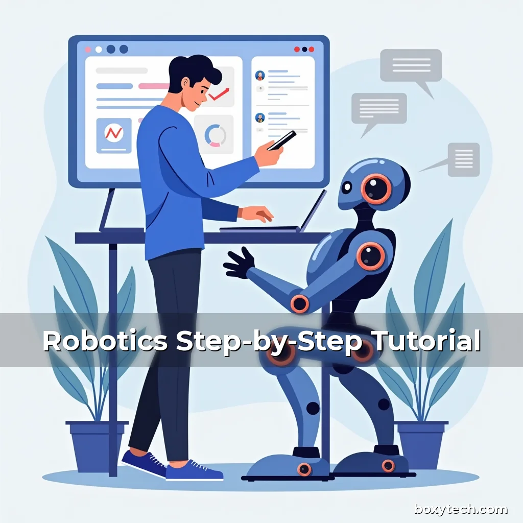 Artistic representation for Robotics Step-by-Step Tutorial
