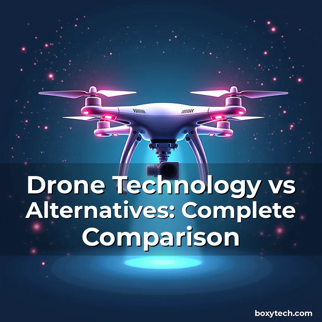 Artistic representation for Drone Technology vs Alternatives: Complete Comparison