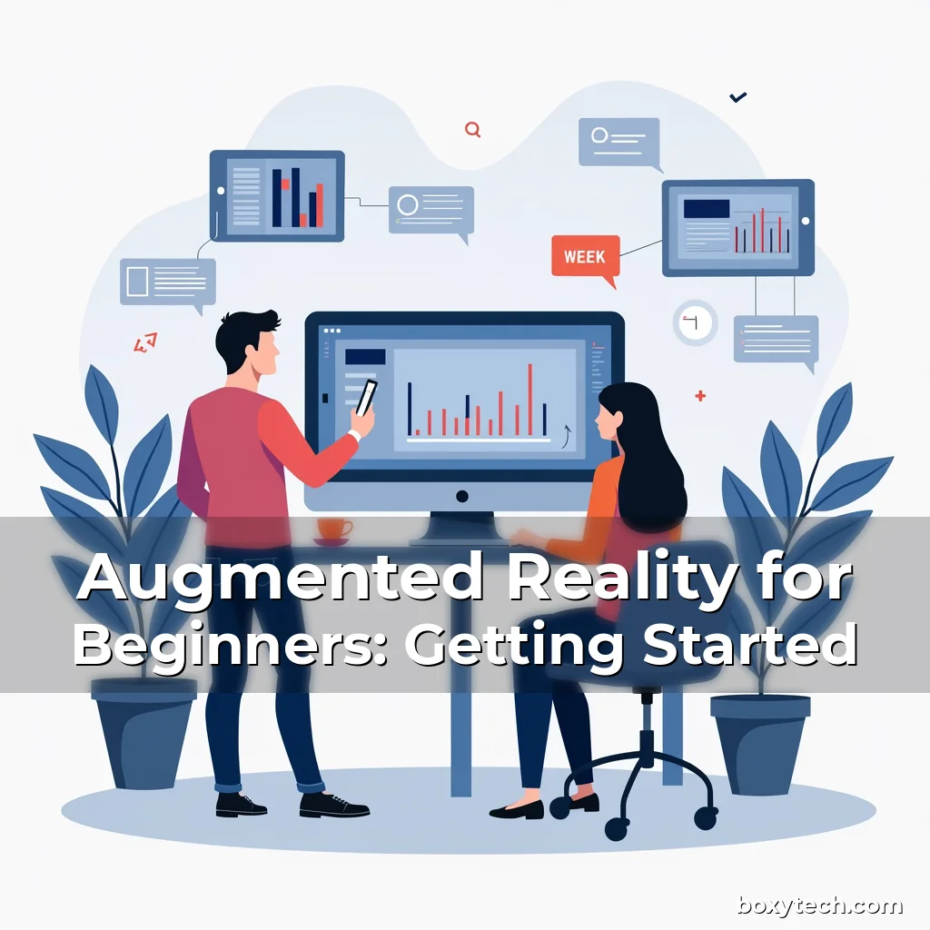 Artistic representation for Augmented Reality for Beginners: Getting Started