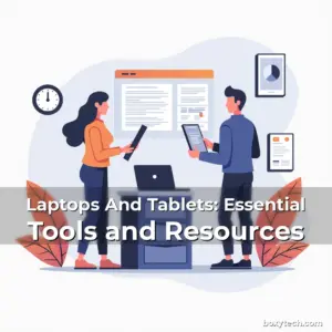 Artistic representation for Laptops And Tablets: Essential Tools and Resources