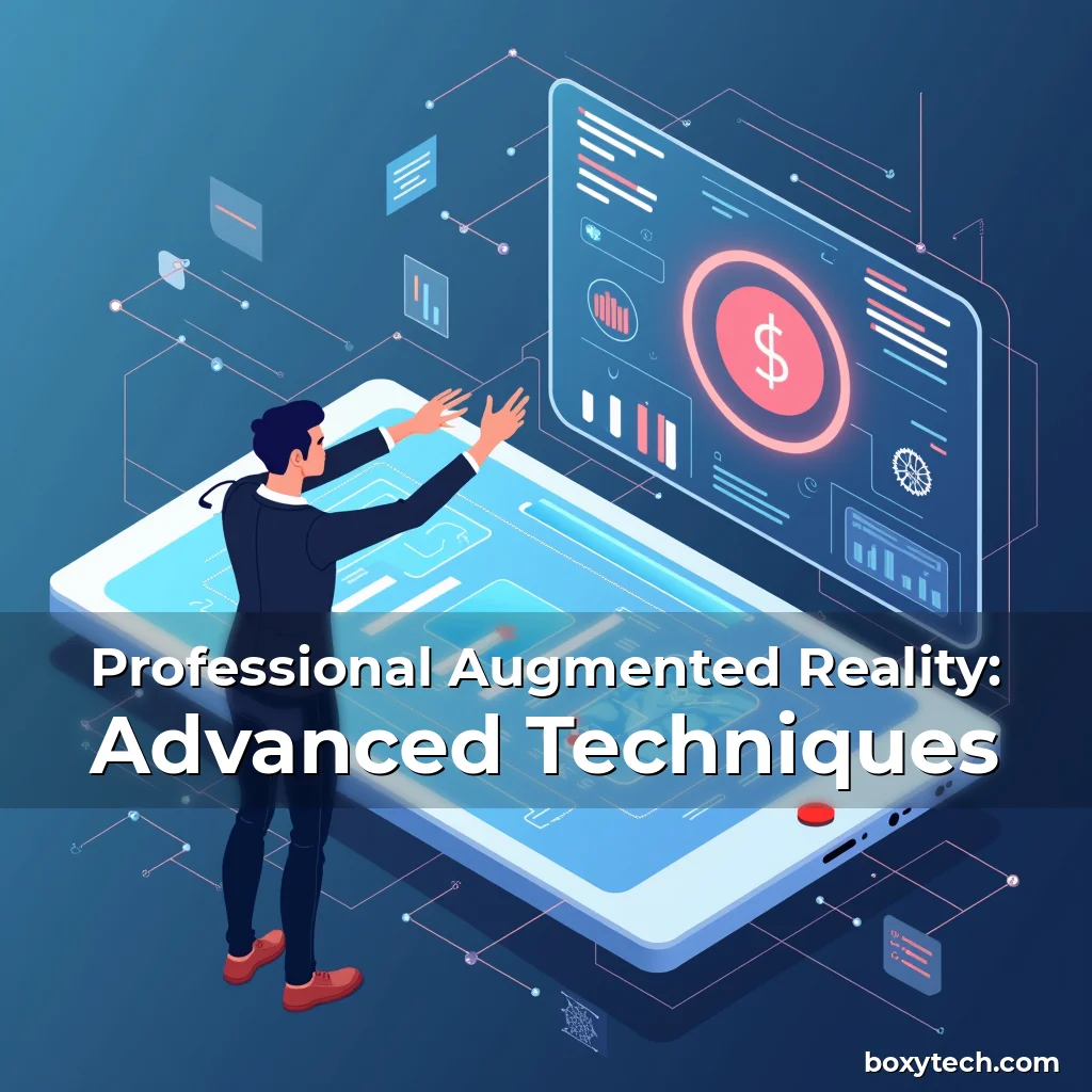 Artistic representation for Professional Augmented Reality: Advanced Techniques