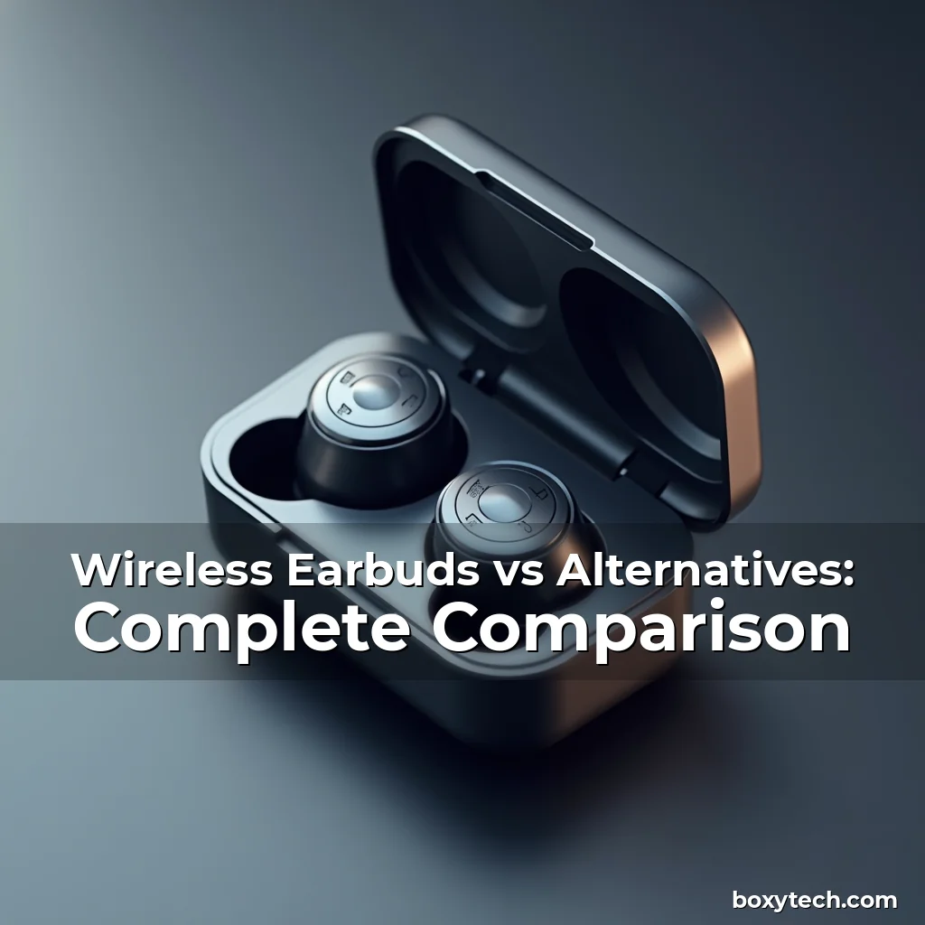 Artistic representation for Wireless Earbuds vs Alternatives: Complete Comparison